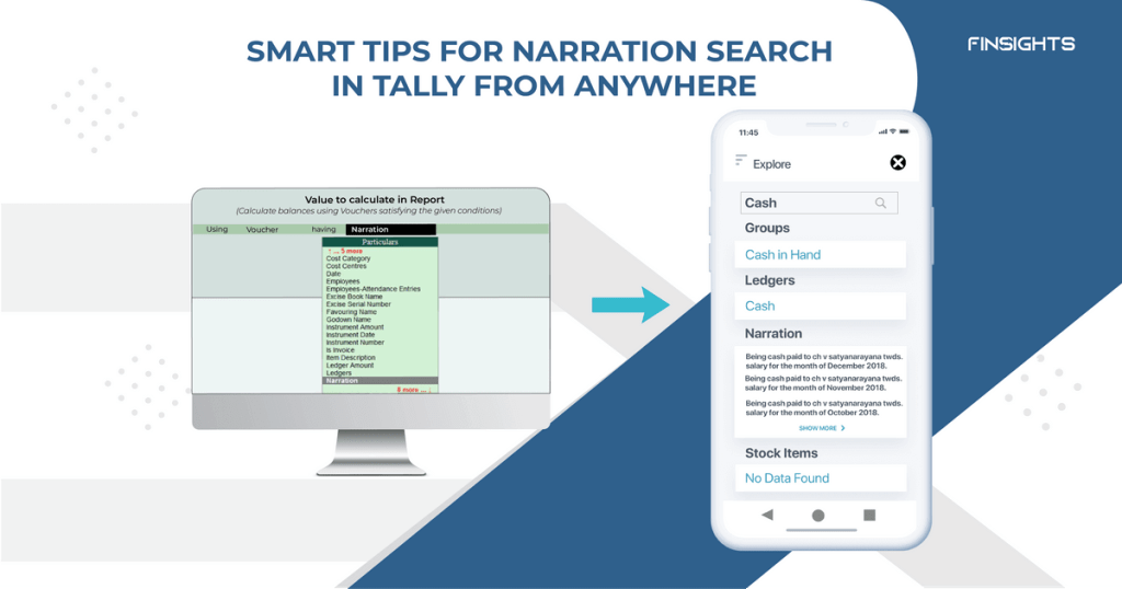 SMART TIPS FOR NARRATION SEARCH IN TALLY FROM ANYWHERE